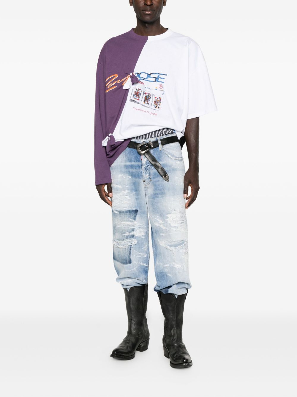 graphic-print t-shirt - 2