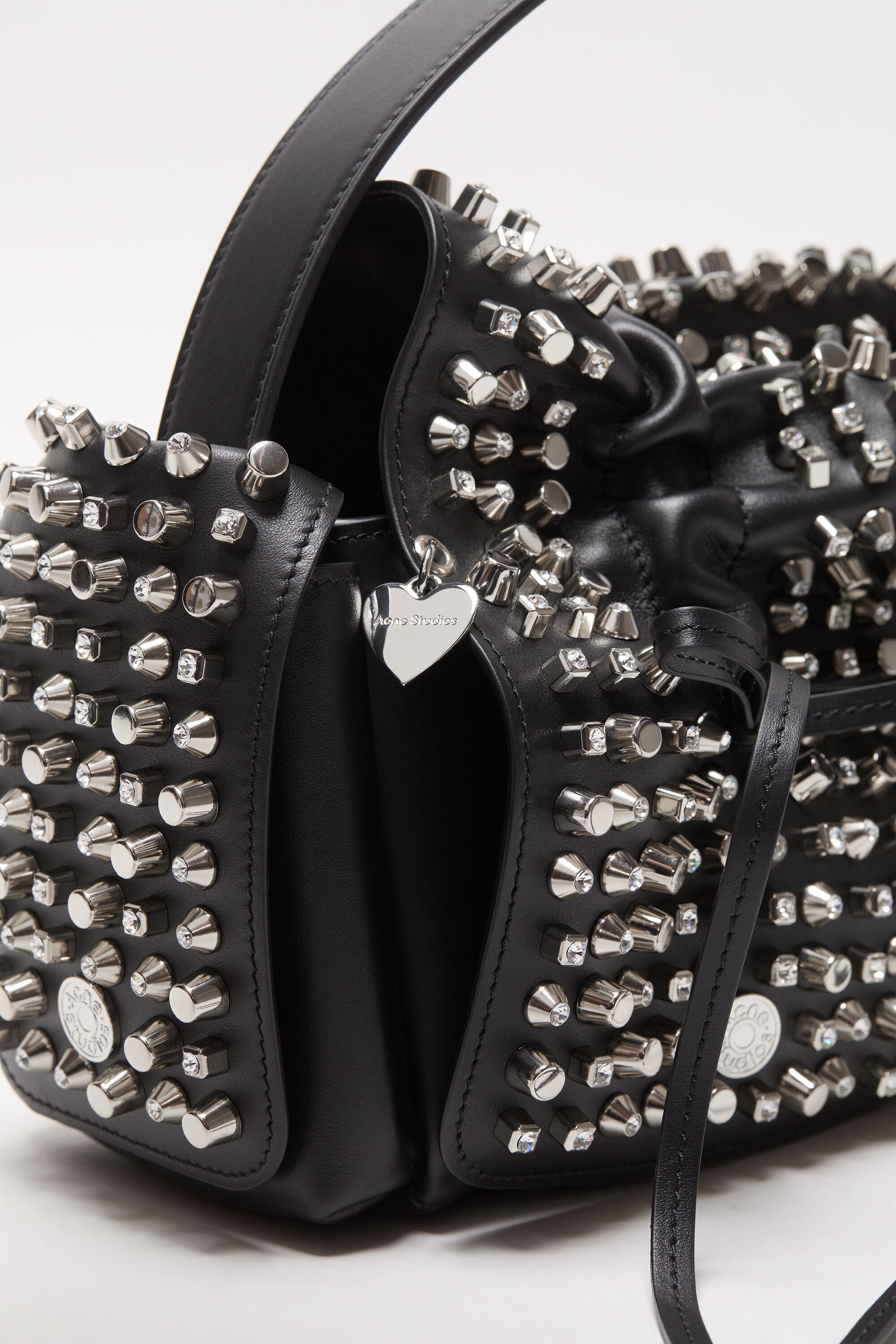 Multipocket studs bag - Black - 5
