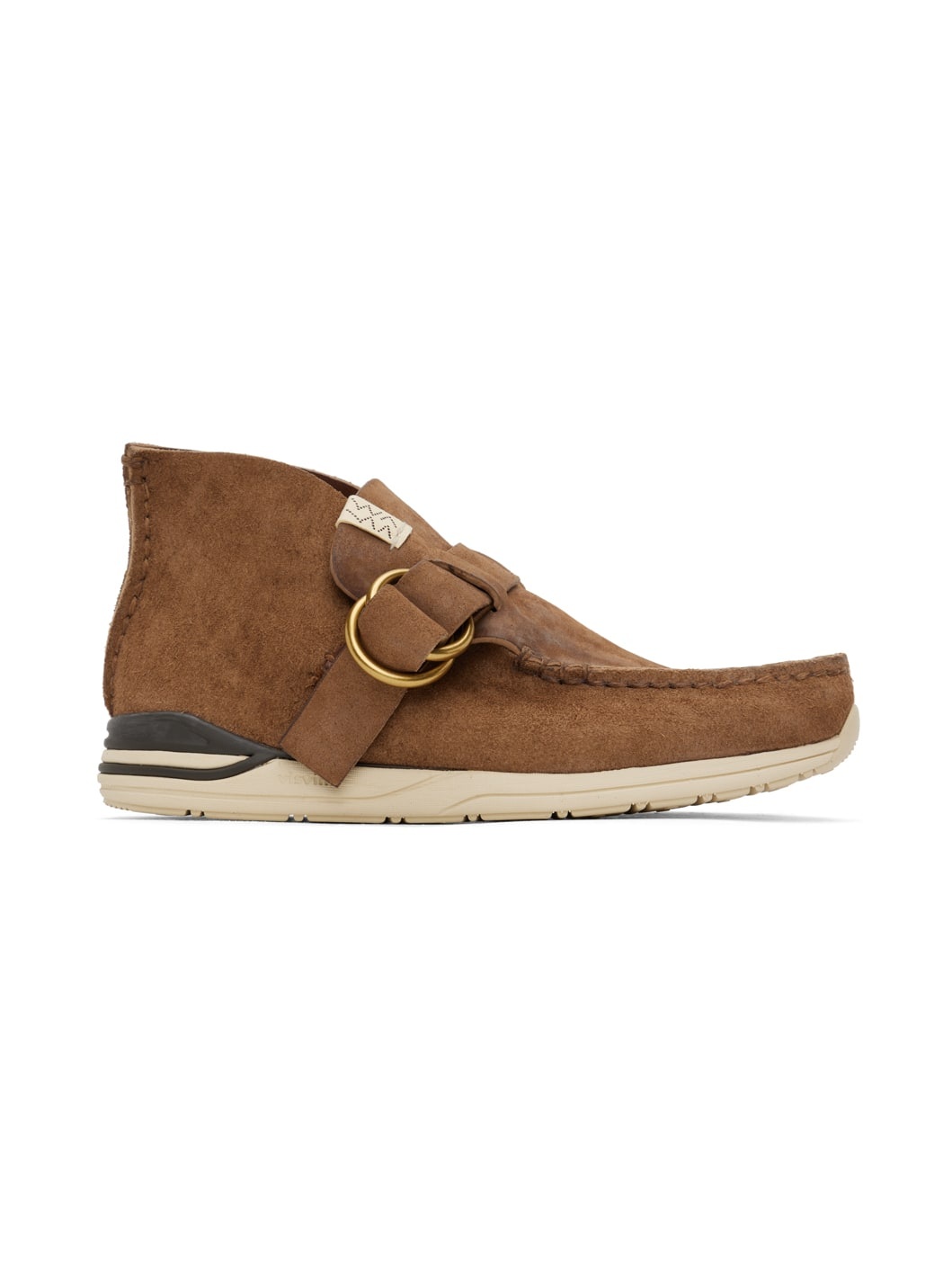 Brown Skynrd Ring Moc-Folk Sneakers - 1