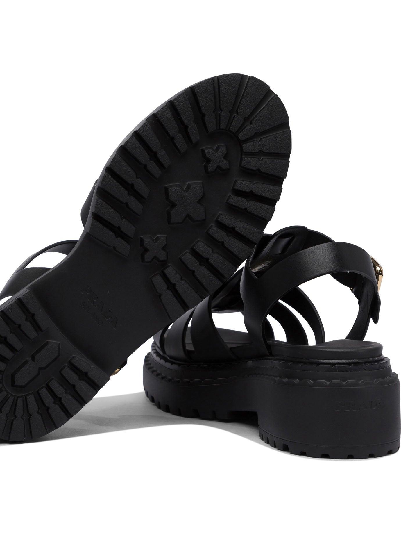 Prada Leather Sandals - 5
