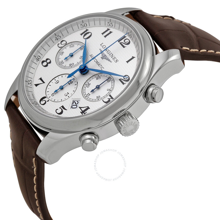 Longines Master Chronograph Automatic Silver Dial Men's Watch L27594783 - 2