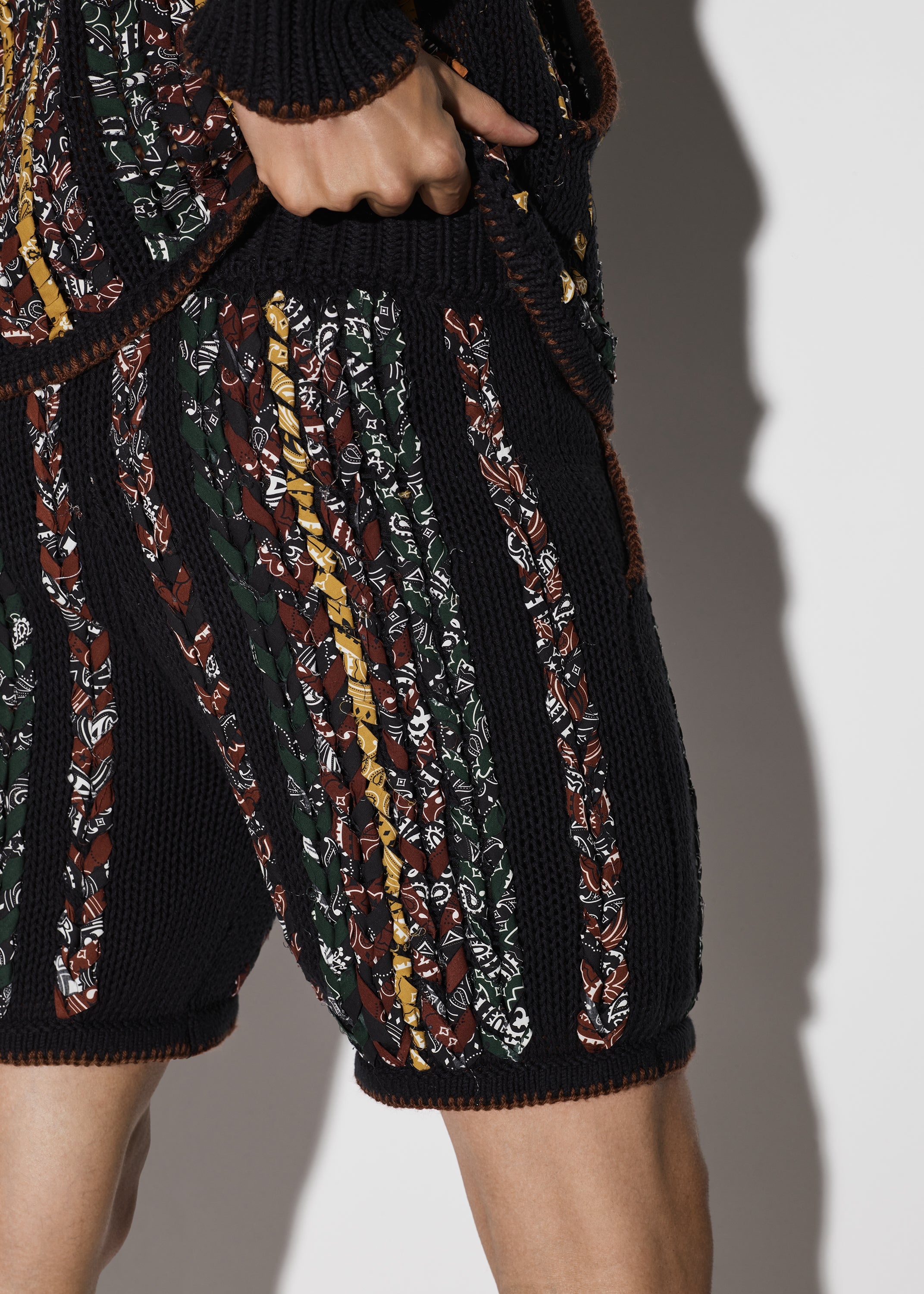 BANDANA BRAIDED SHORT - 6