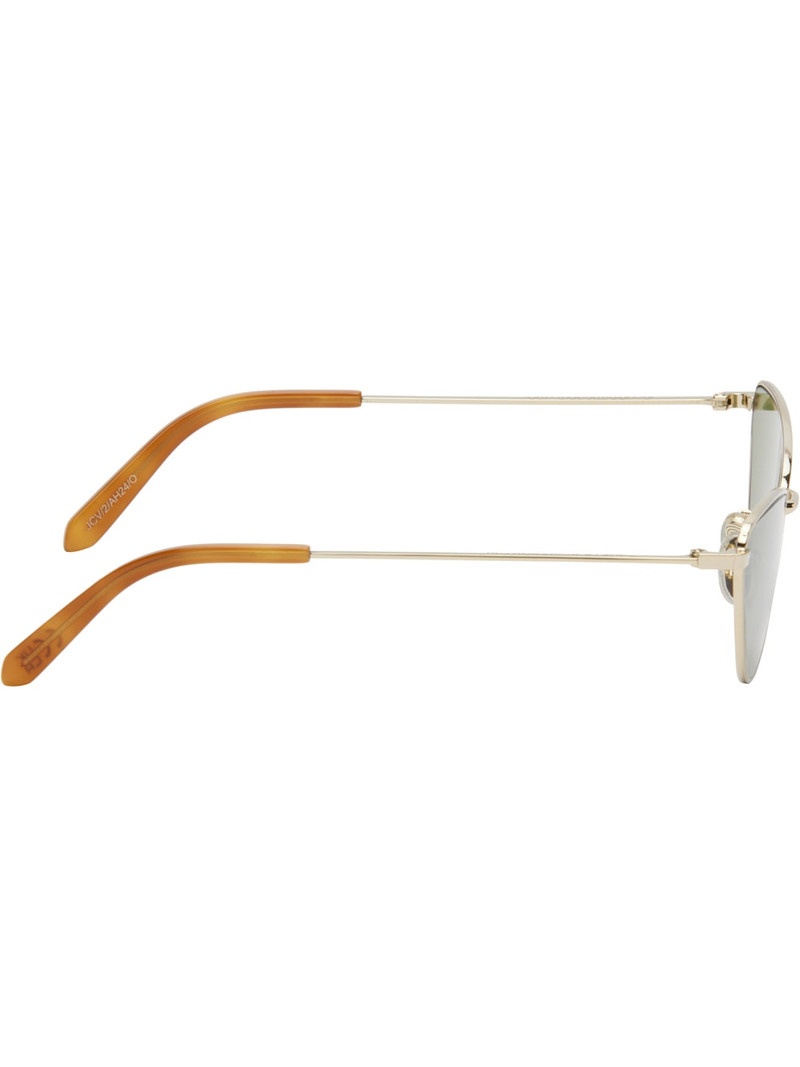 RETROSUPERFUTURE Gold Spillo Sunglasses outlook