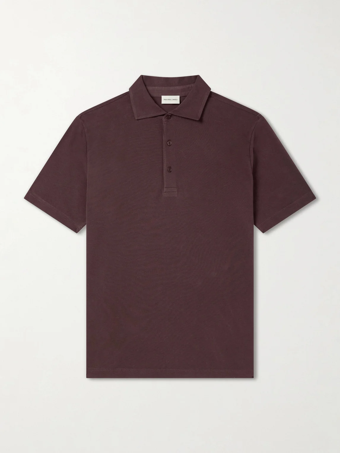 Luca Organic Cotton Piqué Polo Shirt - 1
