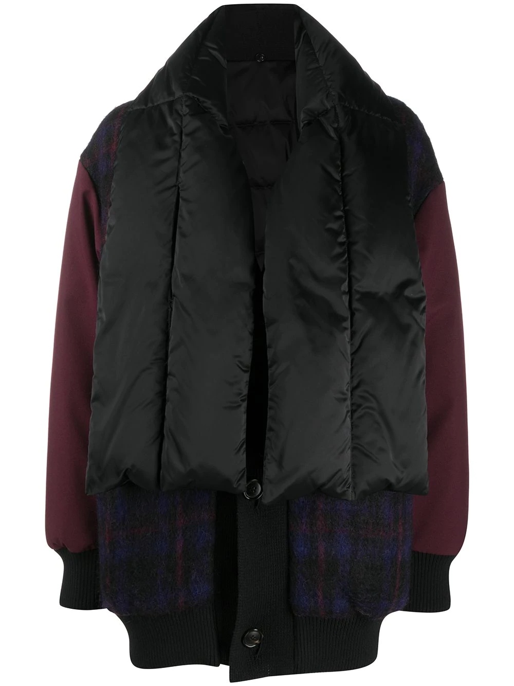 reversible padded jacket - 1