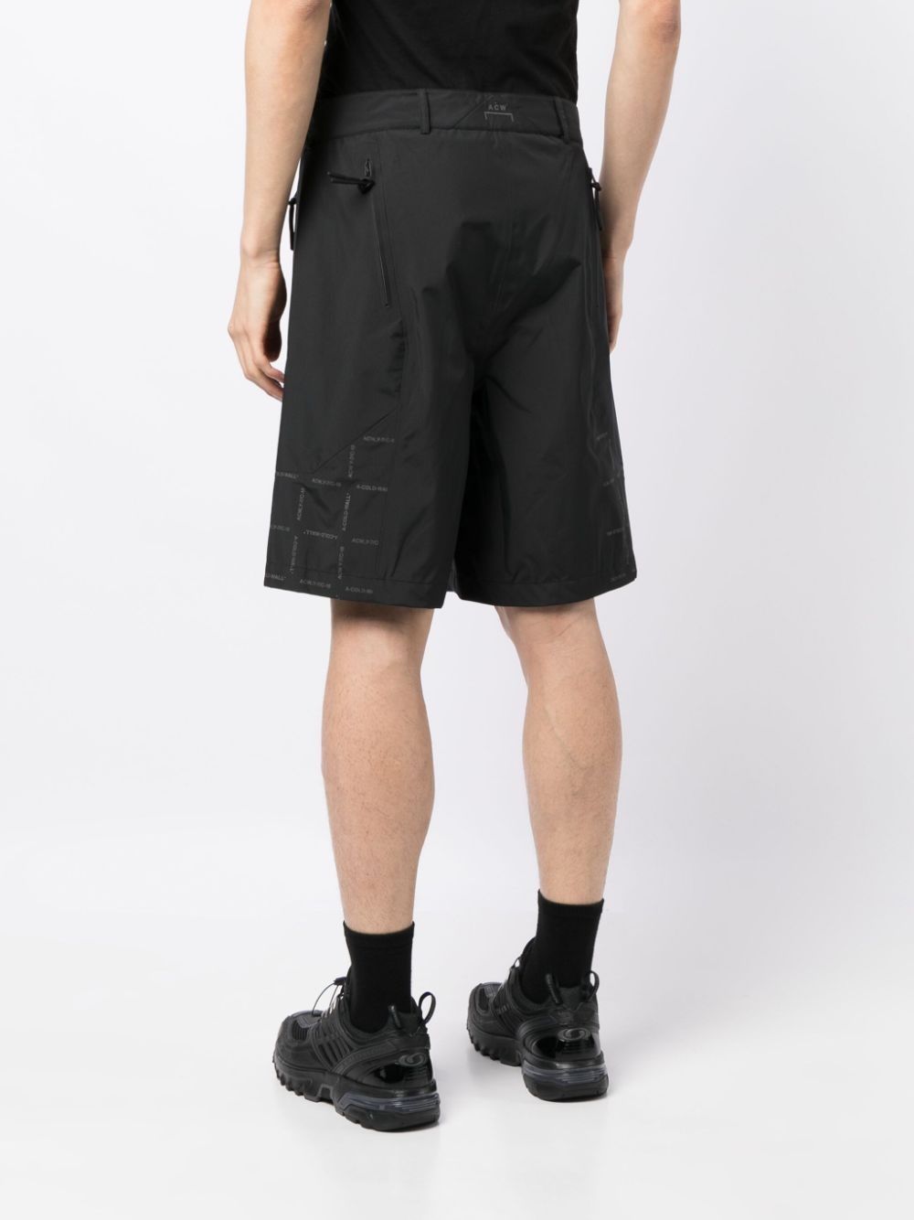 Grisdale Storm logo-print shorts - 4