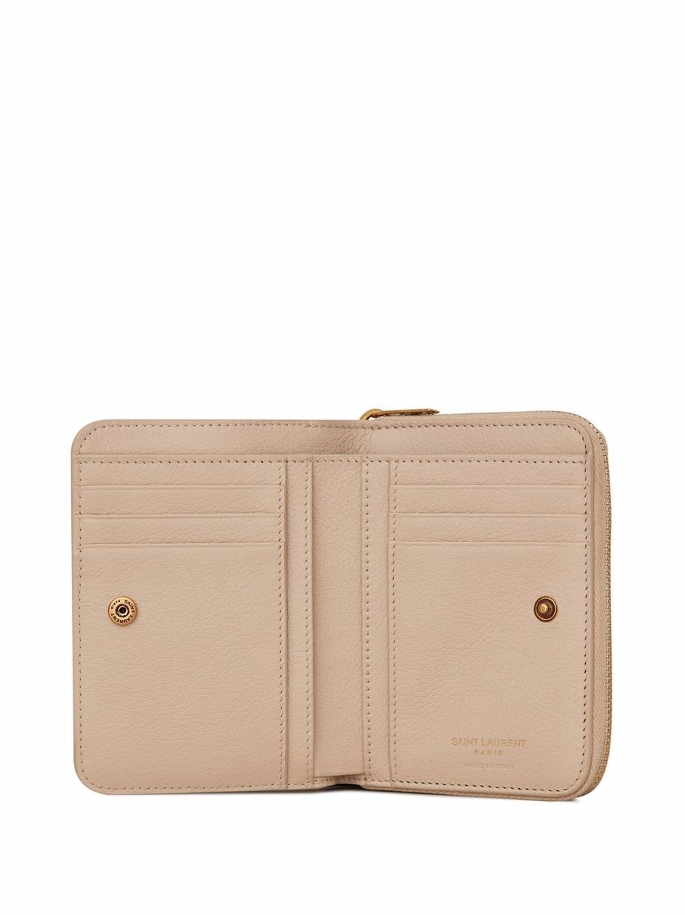 monogram-plaque wallet - 4