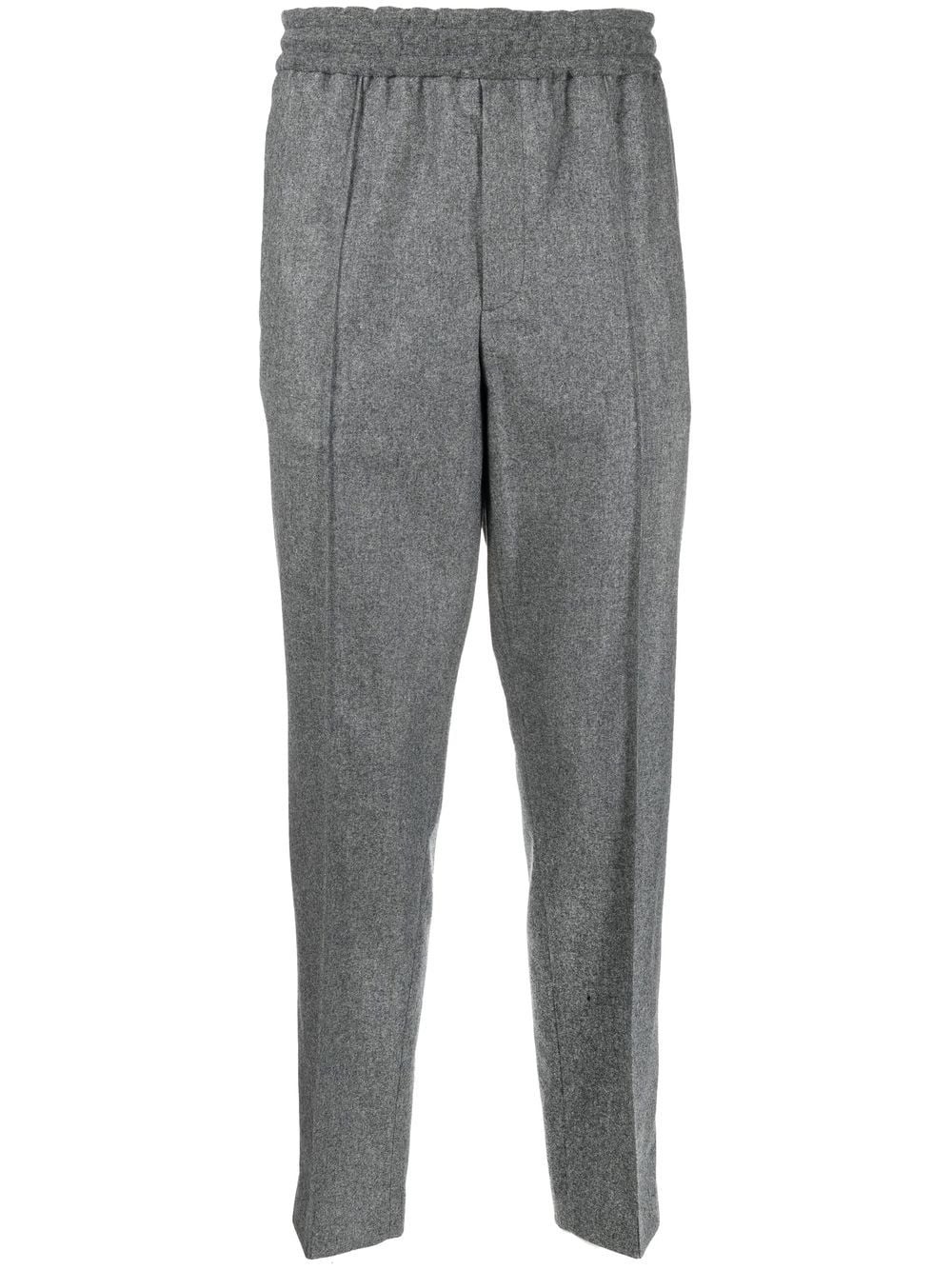 tapered track pants - 1
