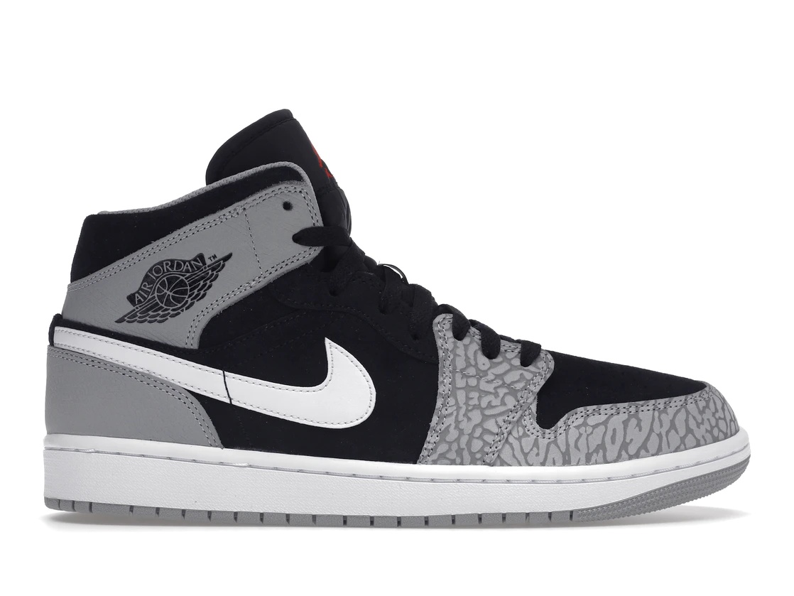 Jordan 1 Mid Elephant Print - 1