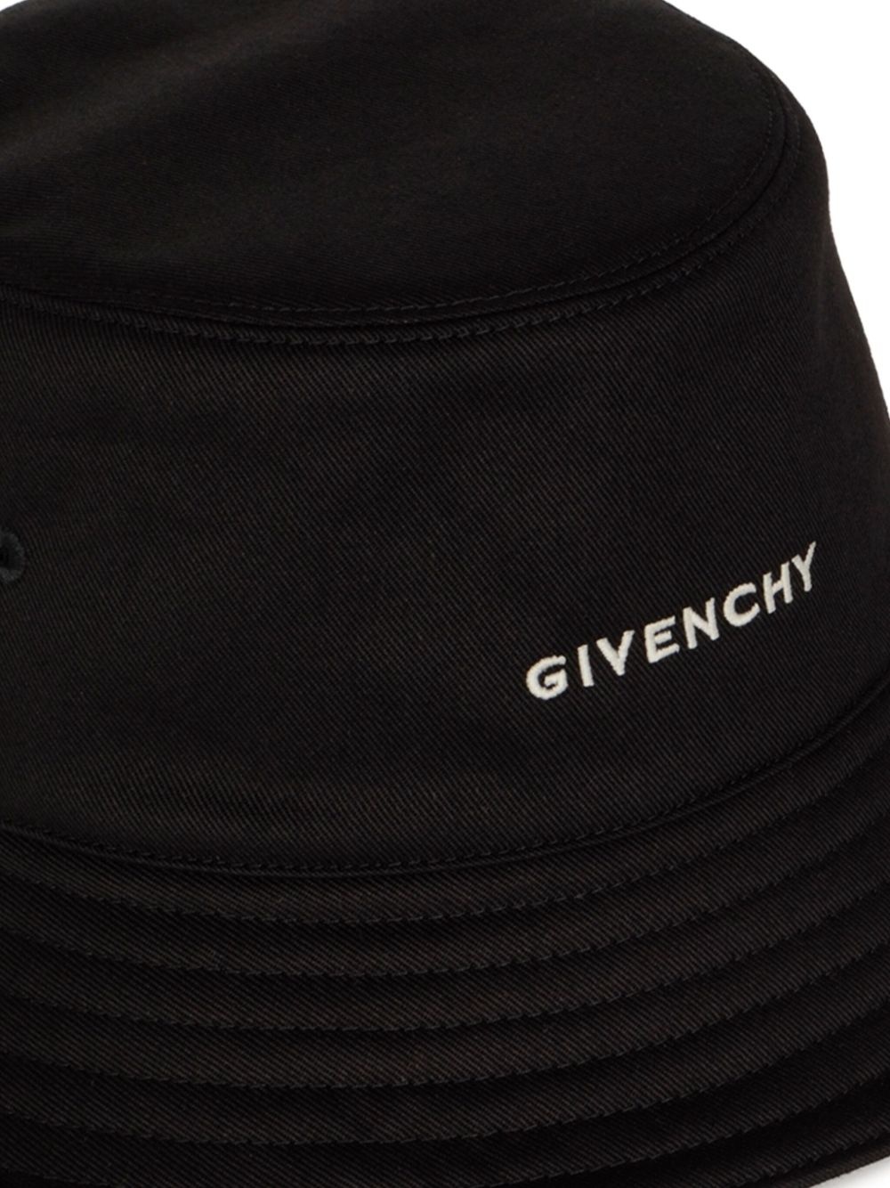 logo-embroidered bucket hat - 4