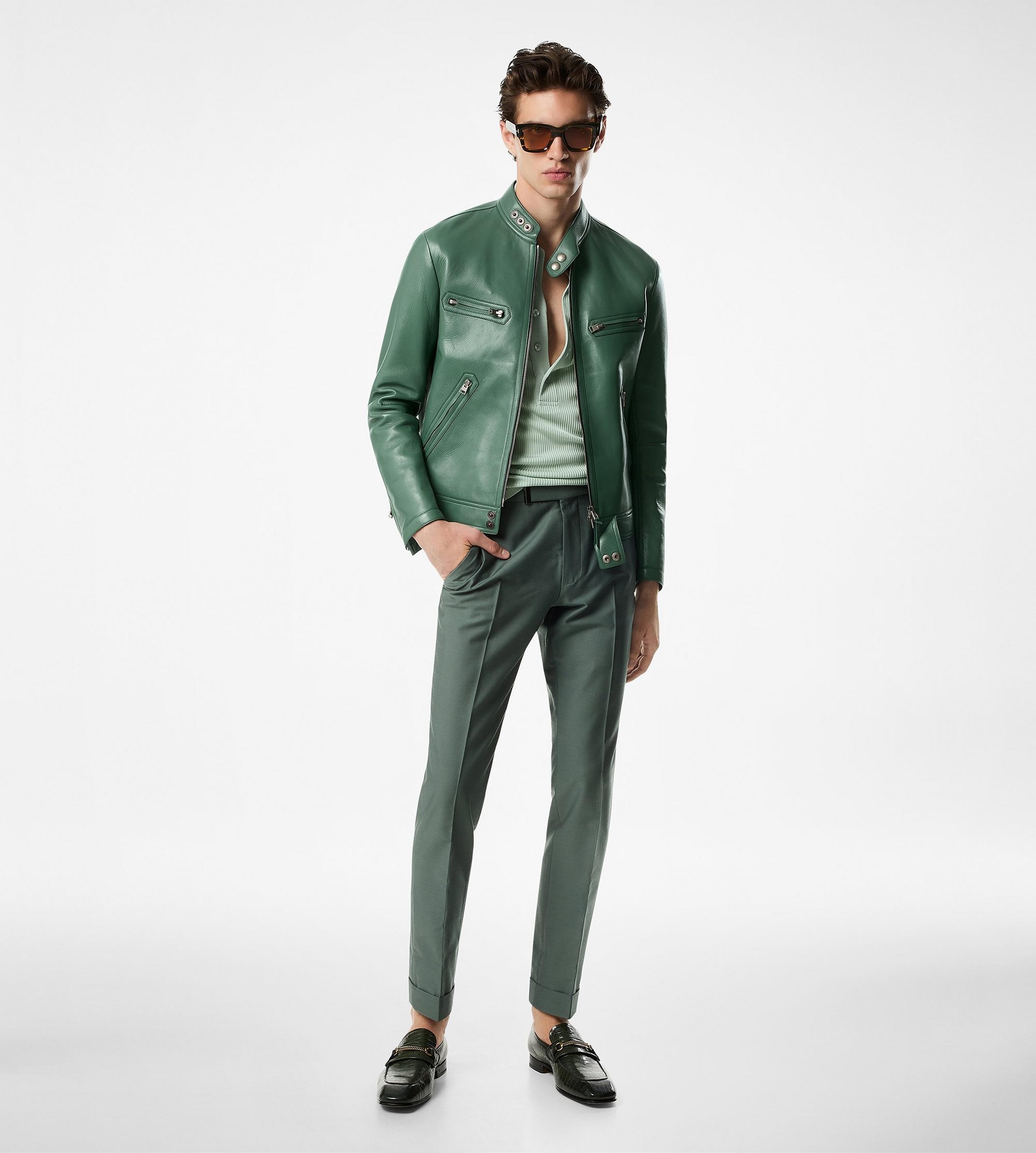 YARN DYED MIKADO ATTICUS TROUSER - 2