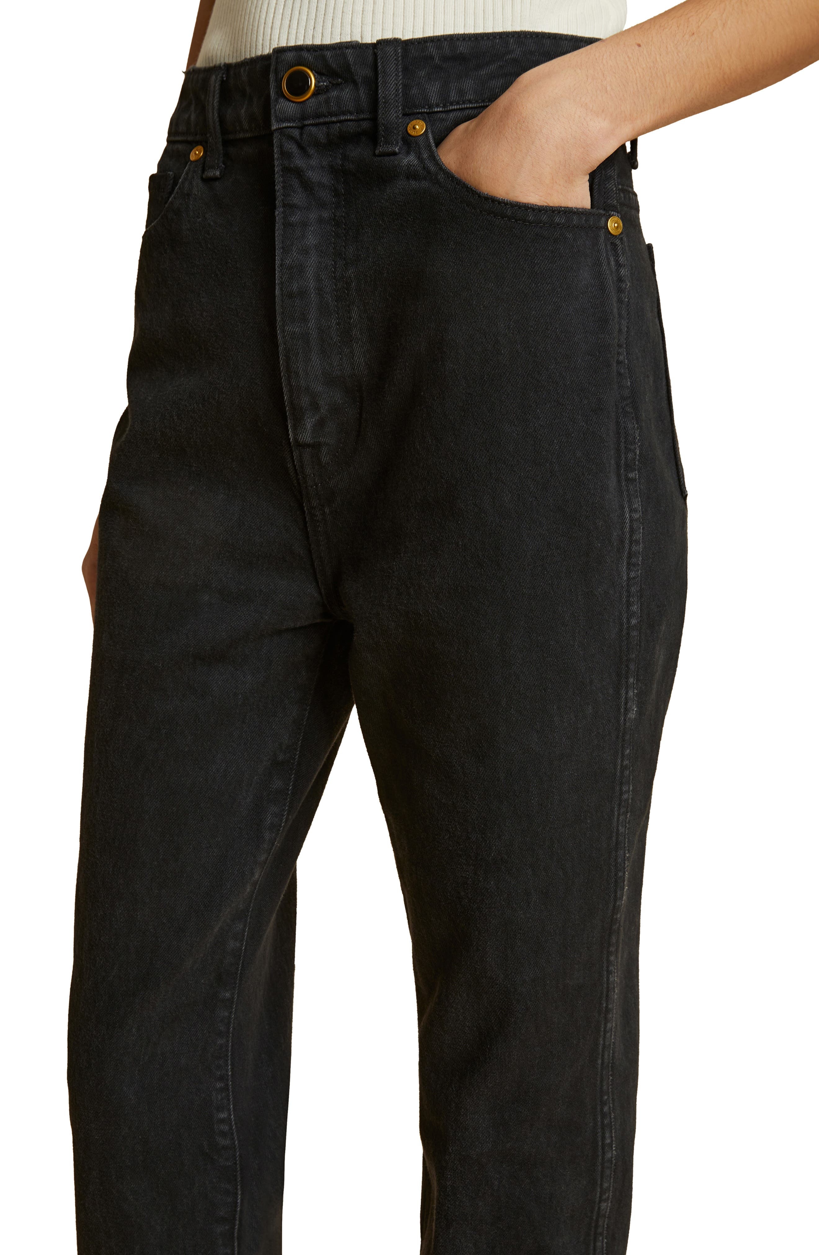 The Danielle High Waist Straight Leg Jeans - 3