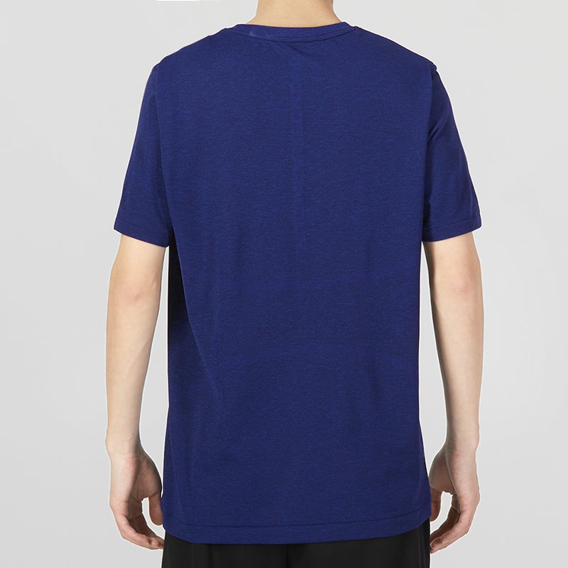 Under Armour Rush Seamless Legacy Tee 'Dark Blue' 1376781-468 - 4