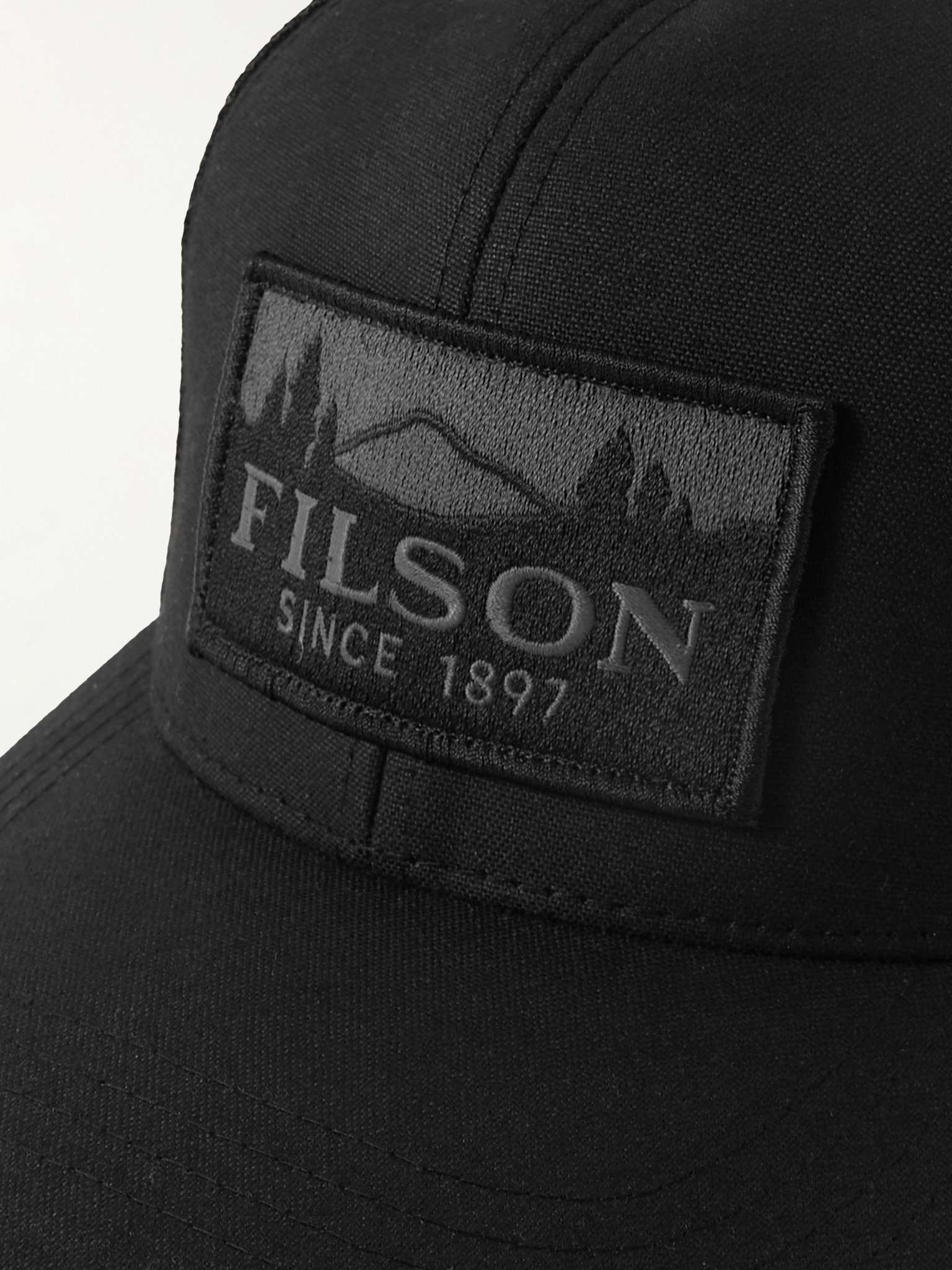 Logger Logo-Appliquéd Mesh and Cotton-Canvas Trucker Cap - 4