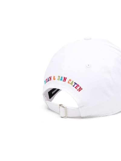 DSQUARED2 logo-embroidered cotton cap outlook