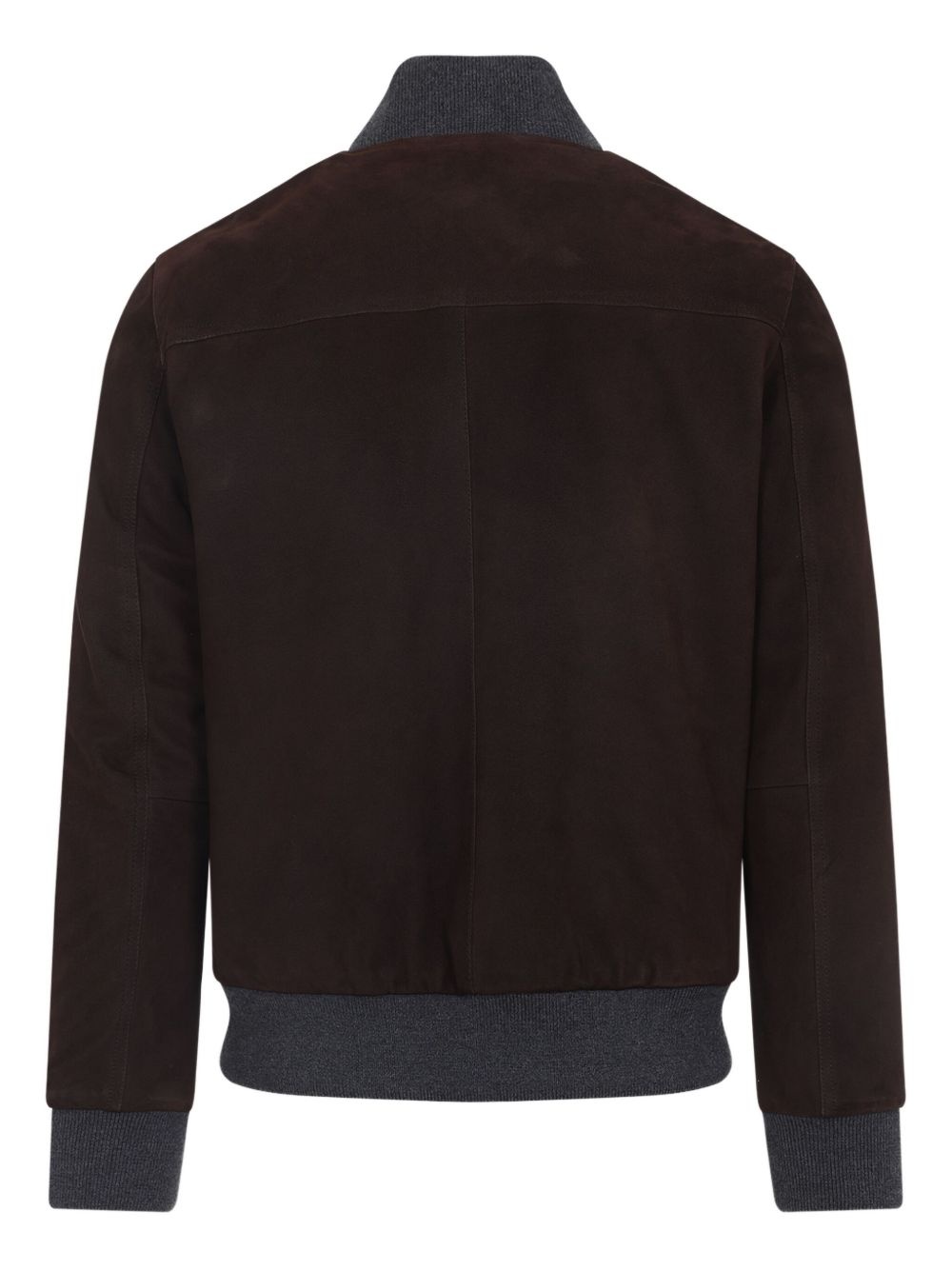 suede bomber jacket - 2