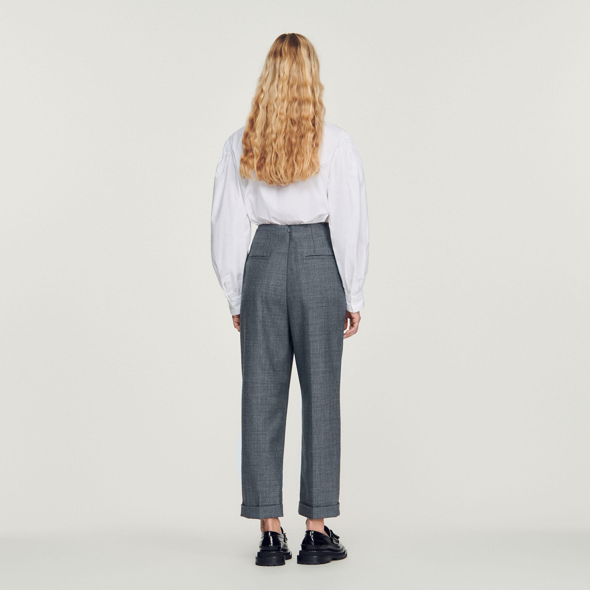 High-waisted pants - 6