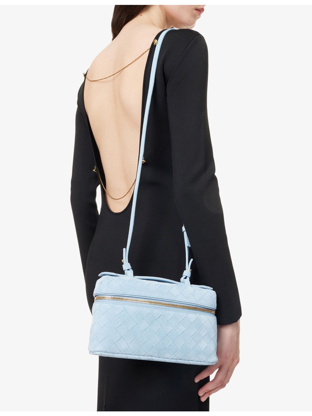 Bang Bang Leather Suede Cross Body Bag - 6