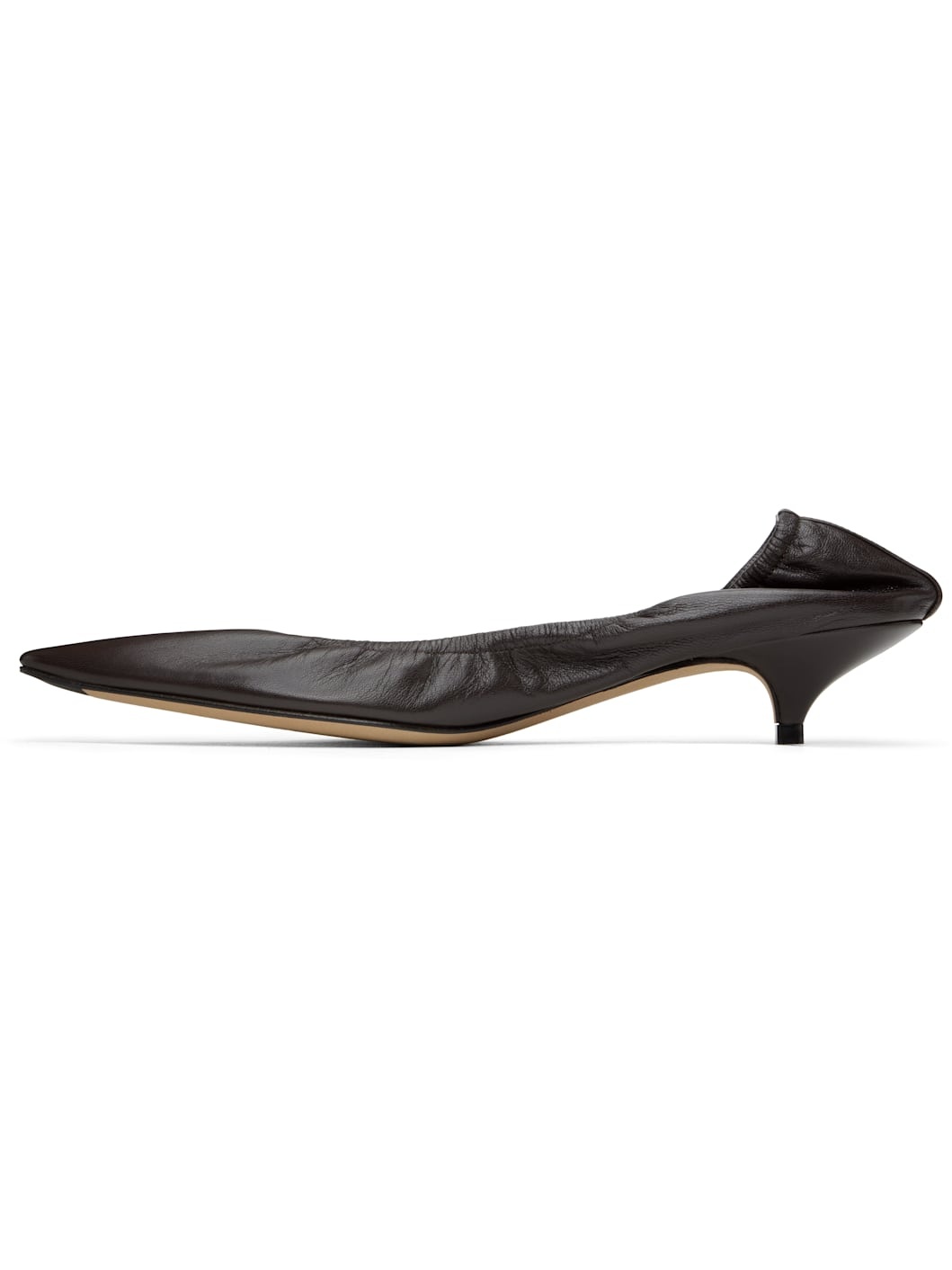 Brown Liisa Kitten Heels - 3