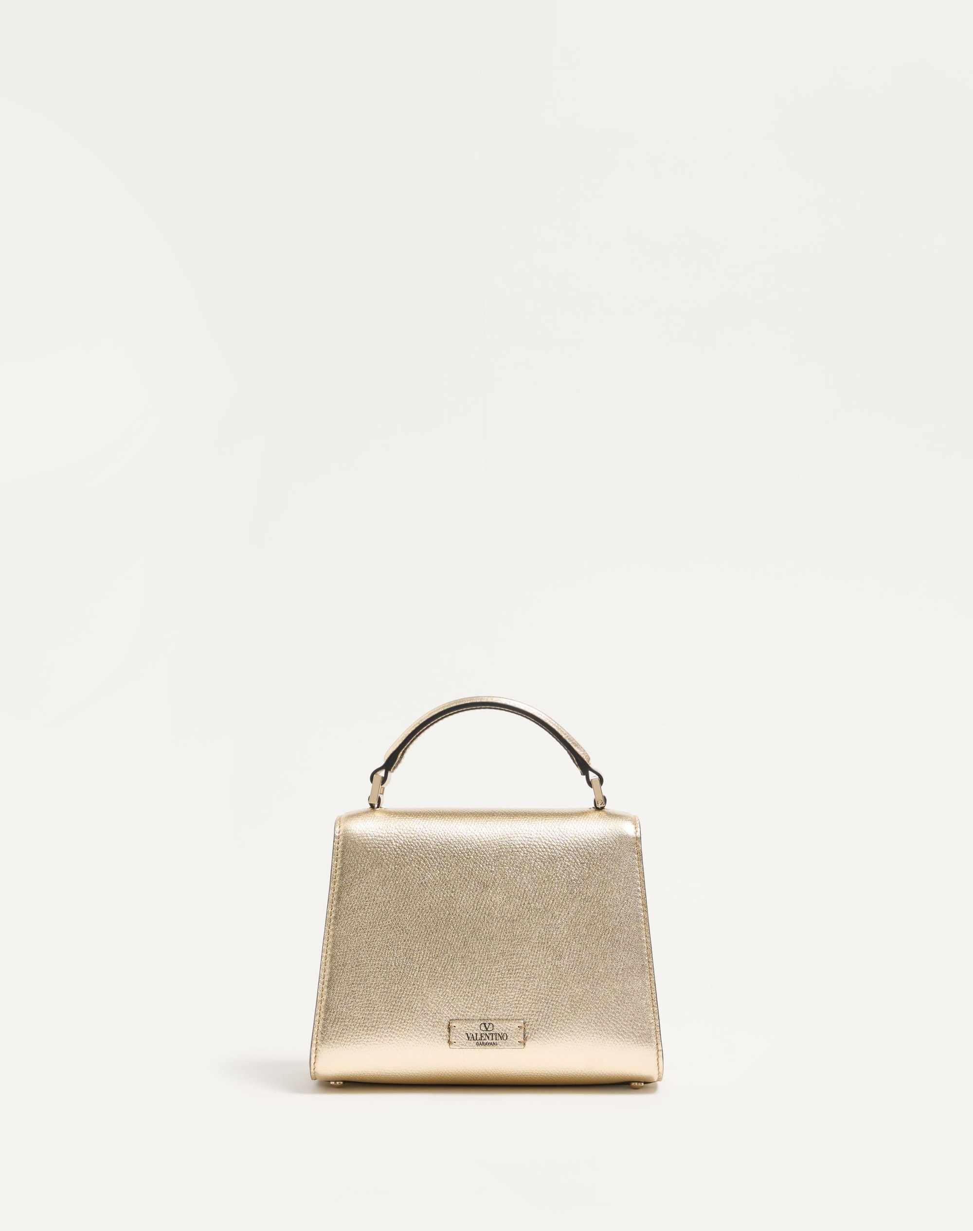 MINI VSLING HANDBAG IN METALLIC GRAINY CALFSKIN - 4