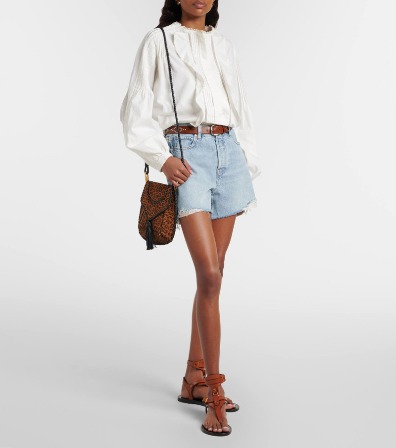 FRAME Everyday denim shorts outlook