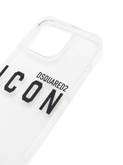 DSQUARED2 Icon-print iPhone 13 Pro case outlook