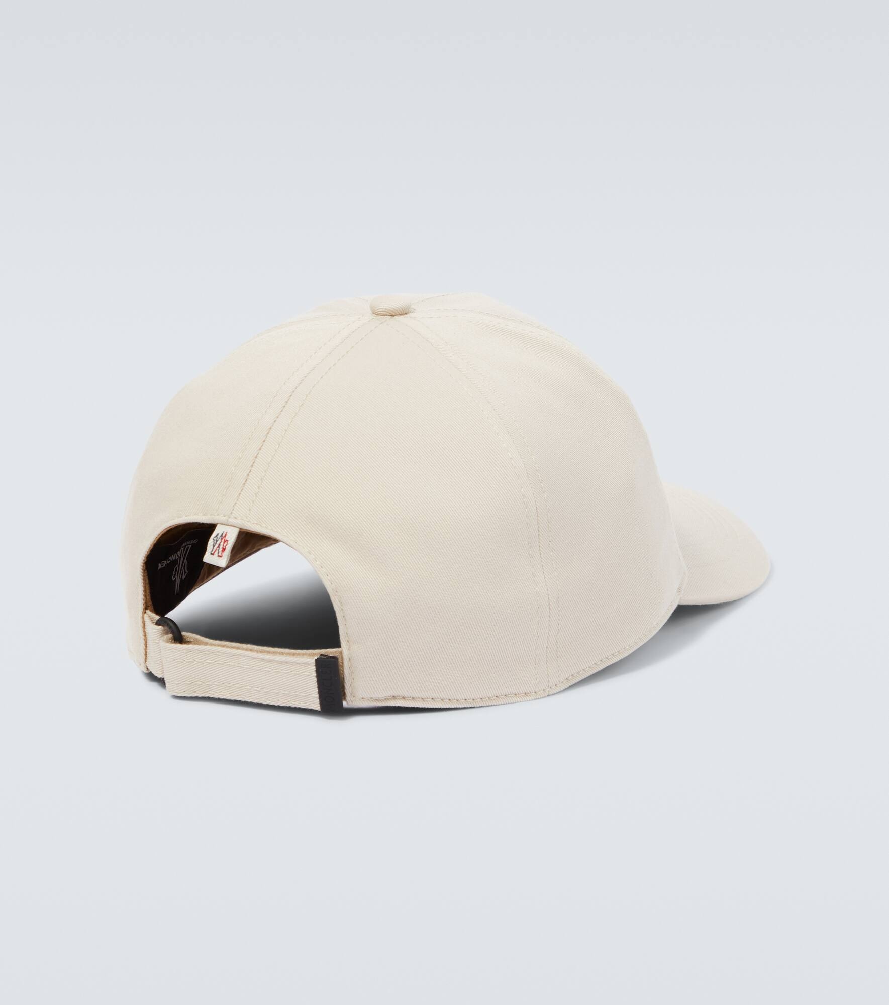 Logo cotton gabardine baseball cap - 4