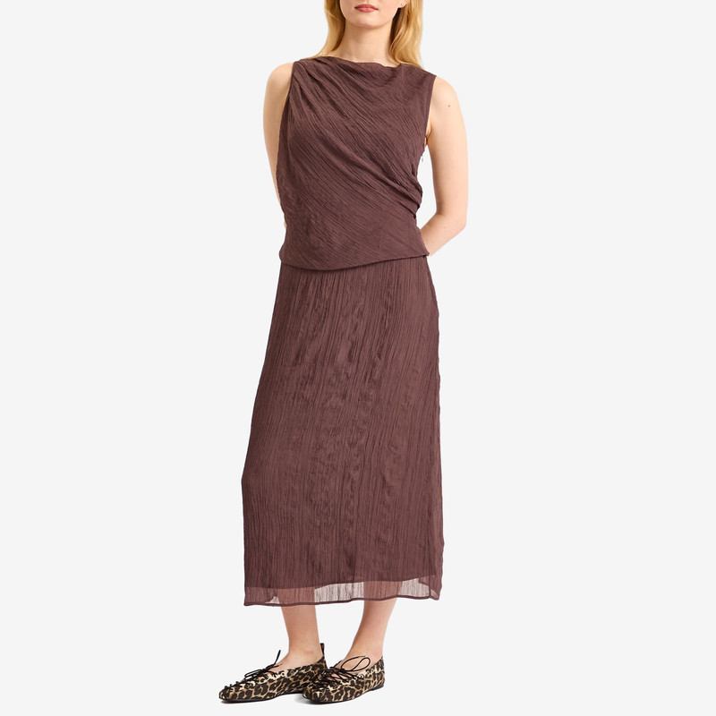 SAMSØE SAMSØE Samsøe Samsøe Savira Midi Skirt outlook