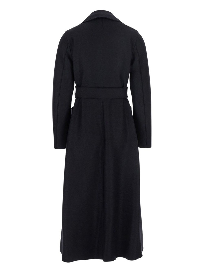 Harris Wharf London belted lapels coat outlook