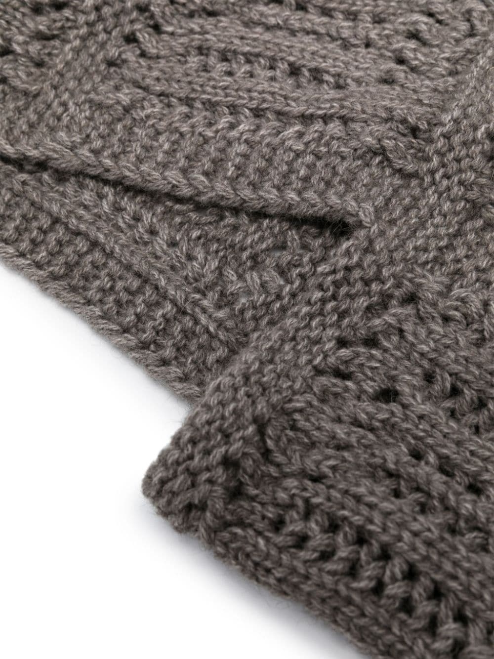 knitted ribbed balaclava - 2