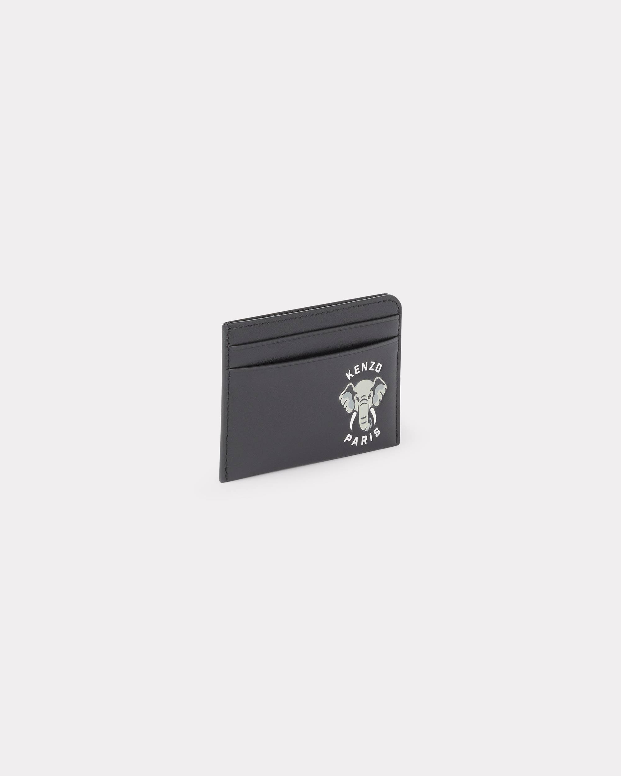 'KENZO Varsity' leather card holder - 1