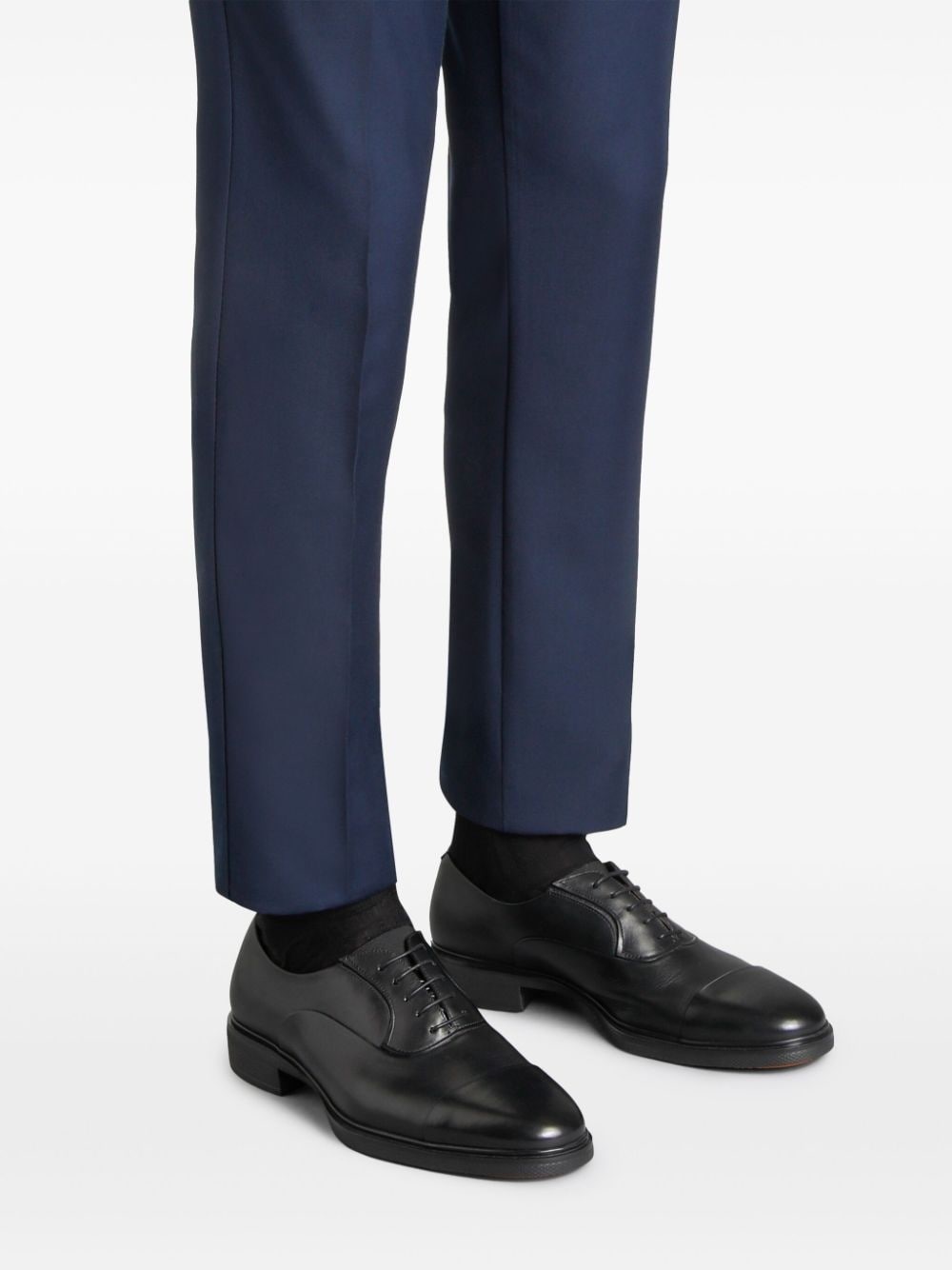 Easy leather oxford shoes - 7