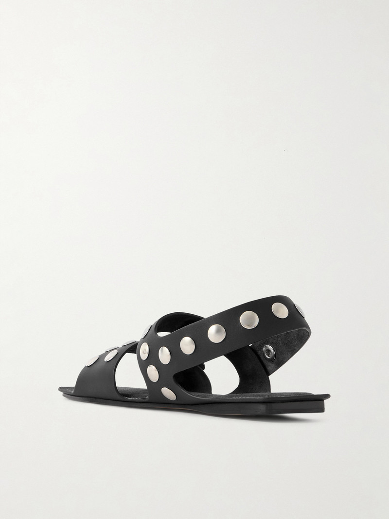 KHAITE Boden Studded Leather Sandals outlook