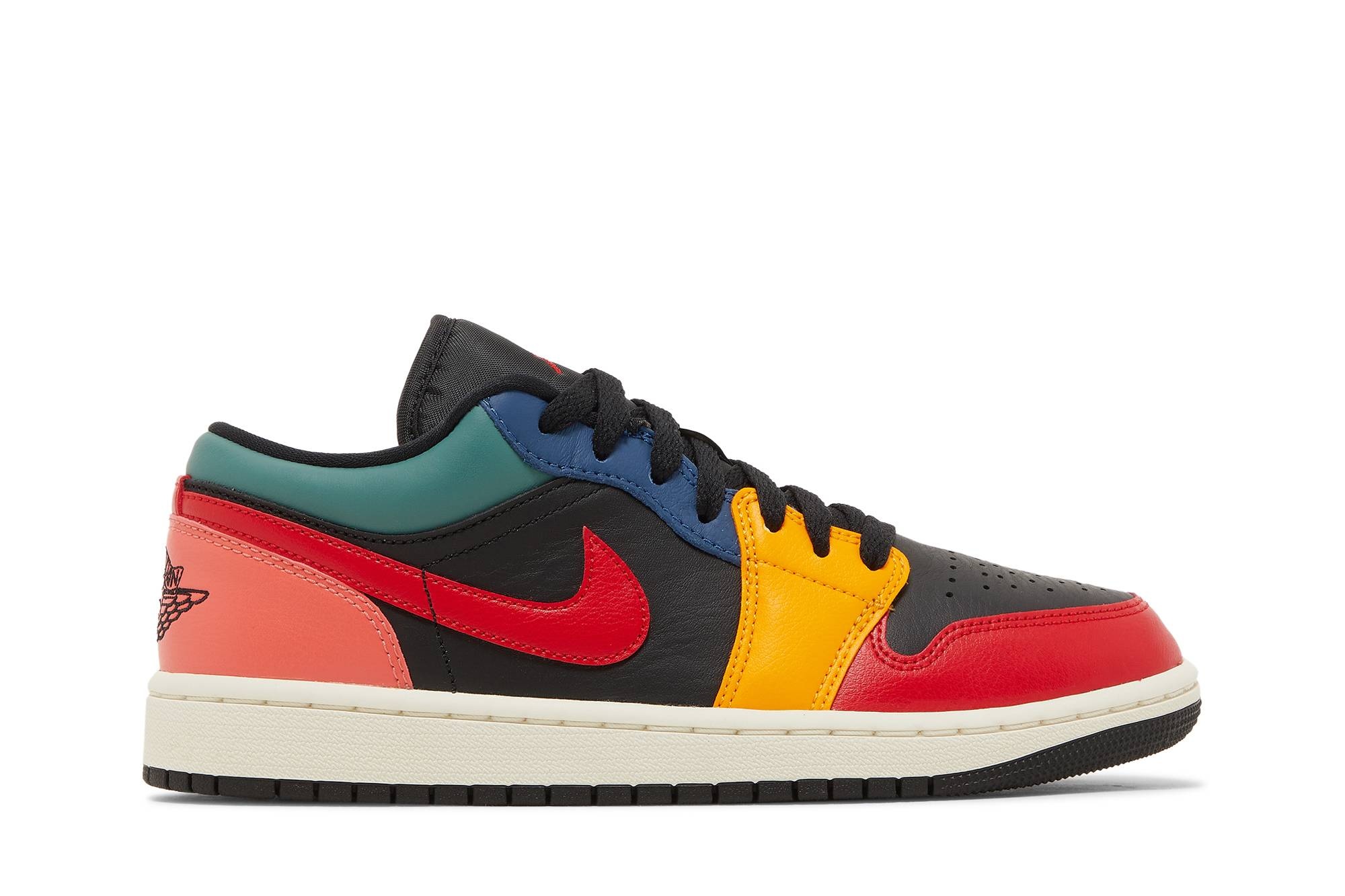 Wmns Air Jordan 1 Low SE 'Black Multi-Color' - 1