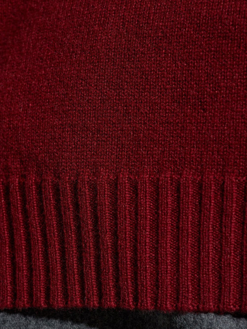 crew-neck cashmere sweater 5