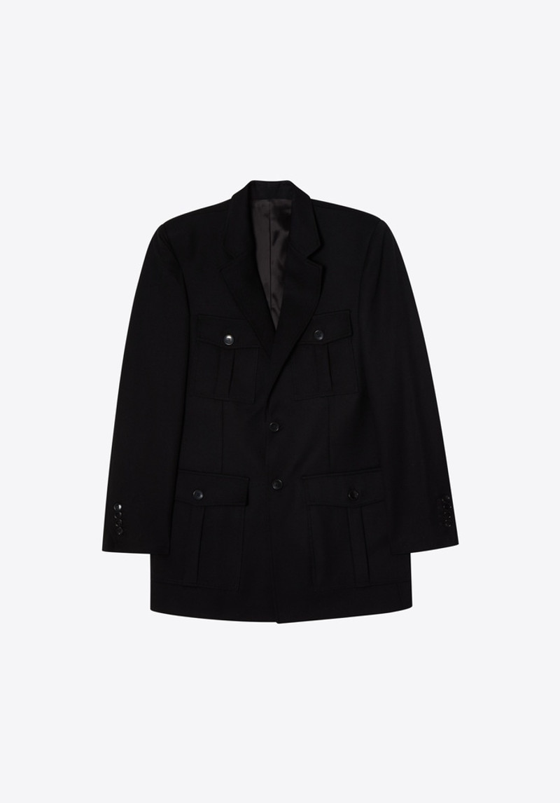 BLK DNM JACKET 171 BLACK CAVALRY TWILL outlook