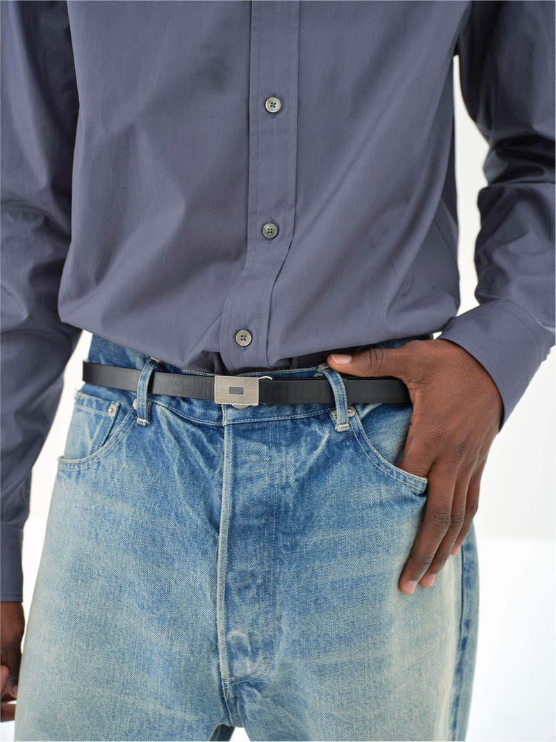 AURALEE SLIDE BUCKLE BELT outlook