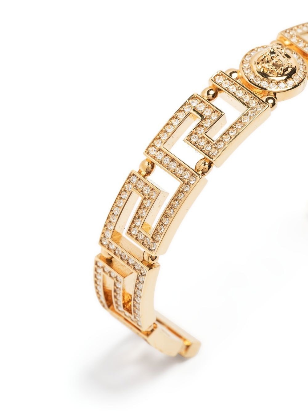 Greca Tribute Medusa cuff bracelet - 3