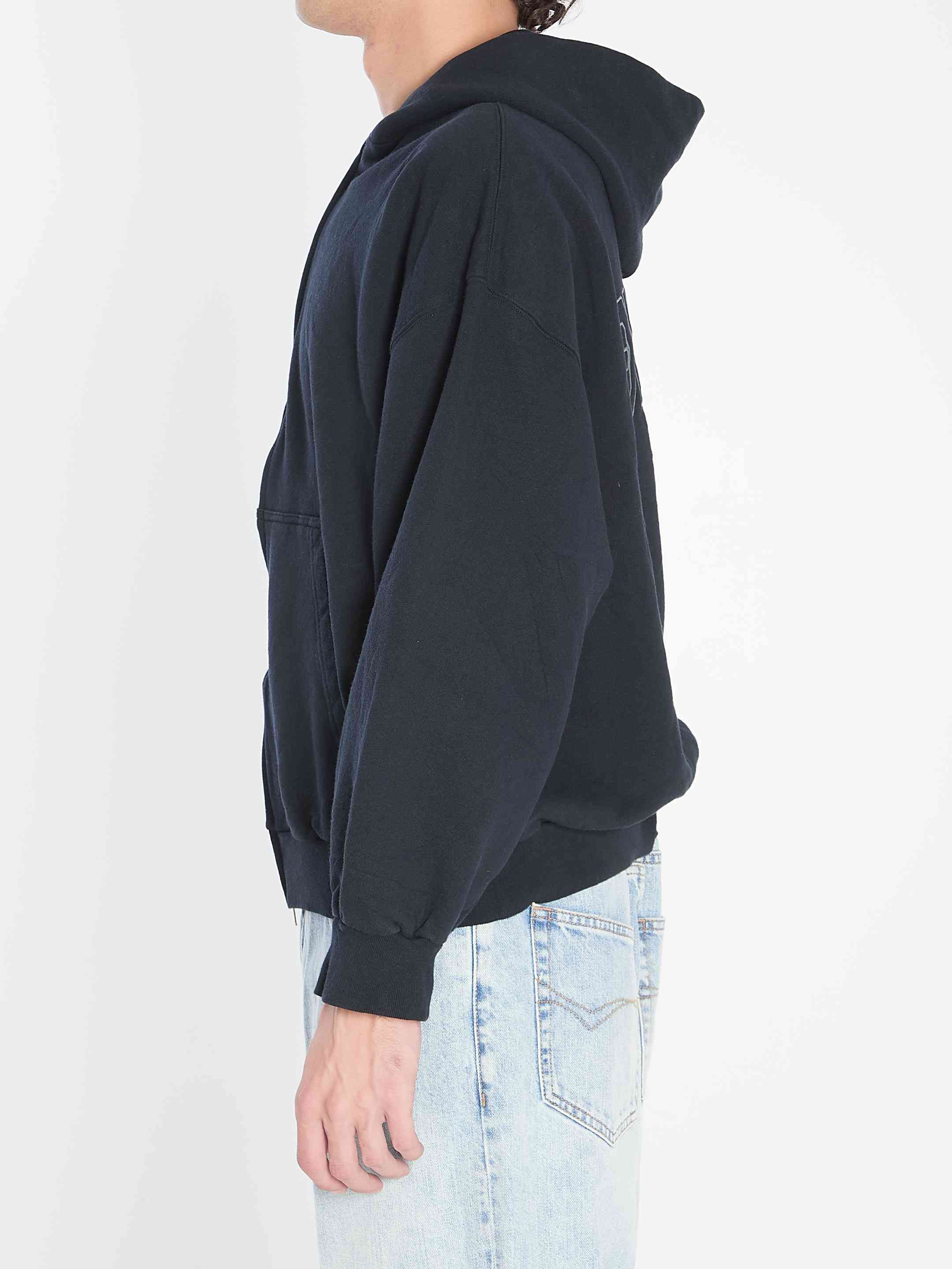 Balenciaga Men Zipped Hoodie - 3