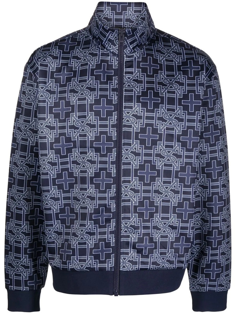 monogram zip-up 스포츠 재킷 1