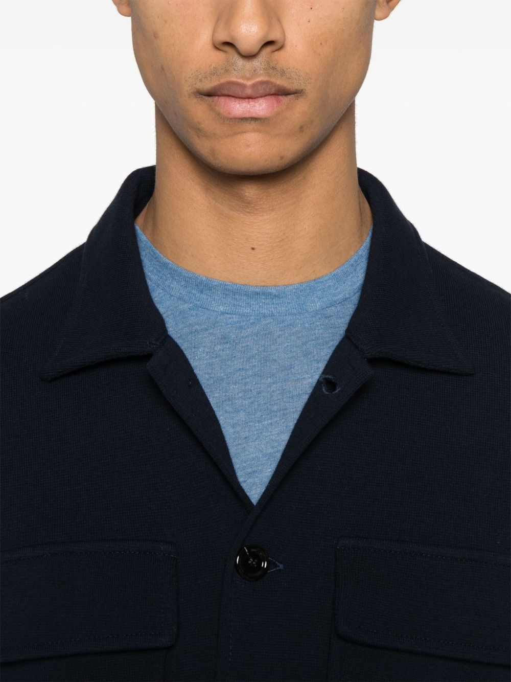cotton shirt jacket - 5