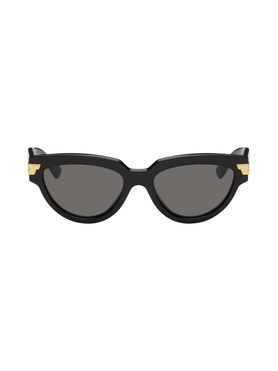Black Cat-Eye Sunglasses - 1
