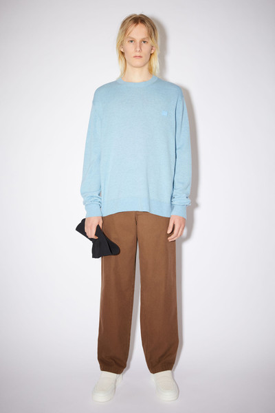 Acne Studios Crew neck sweater - Powder blue outlook