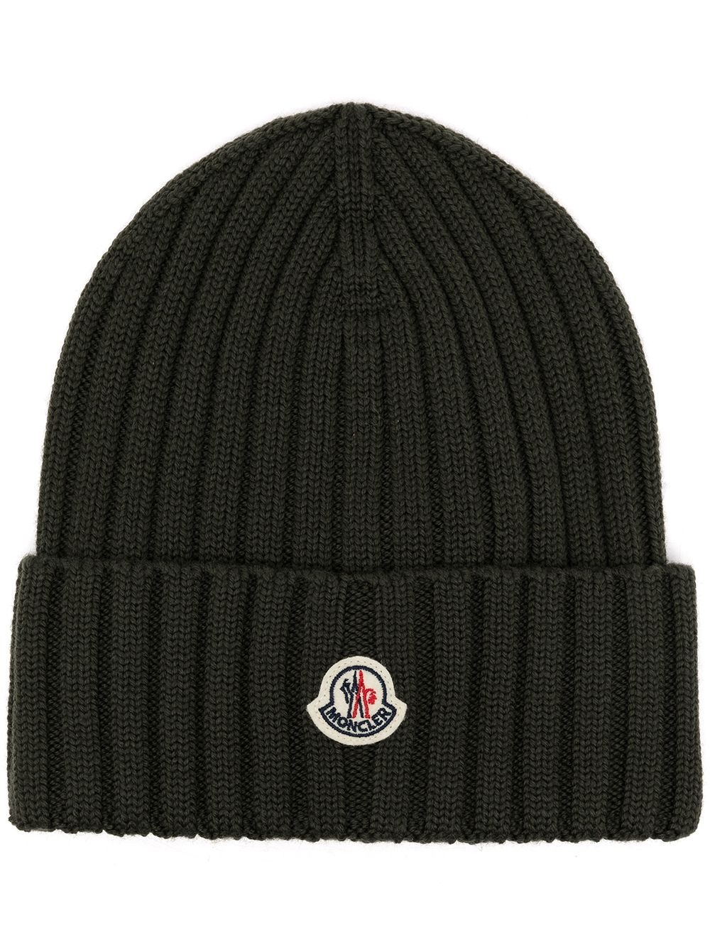 logo-patch beanie - 1