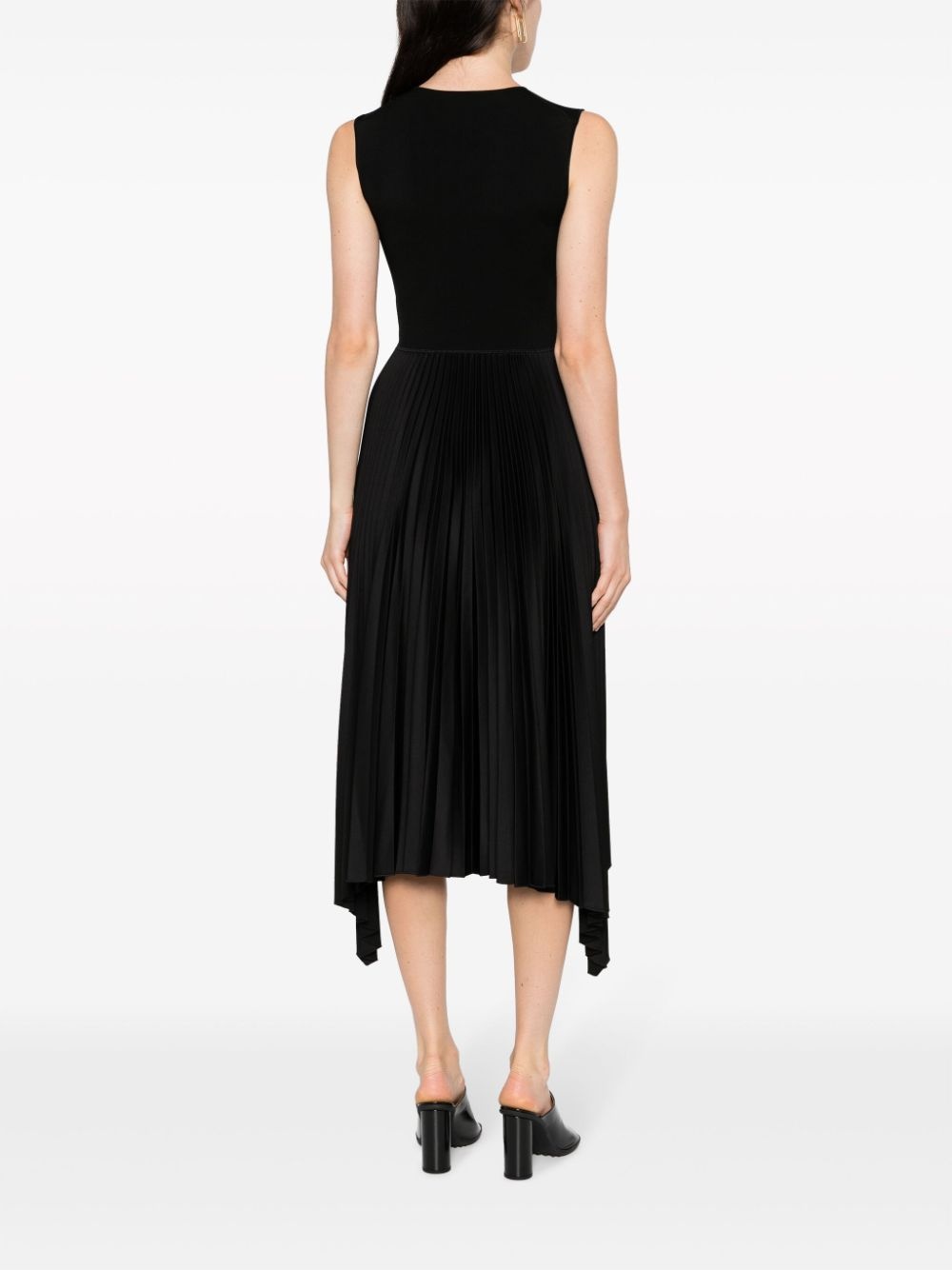 Dera asymmetric-hem midi dress - 4