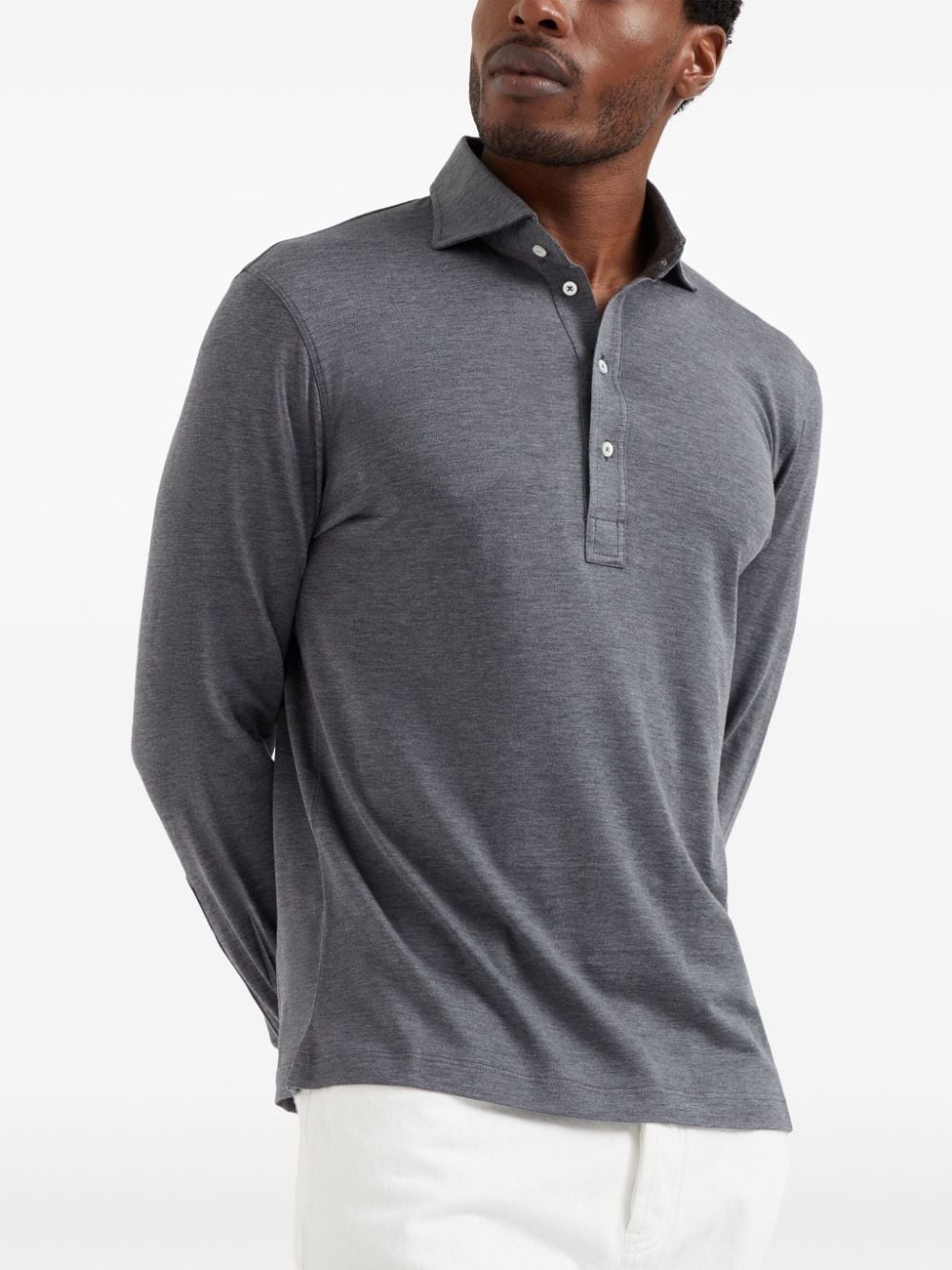 cotton polo shirt - 3