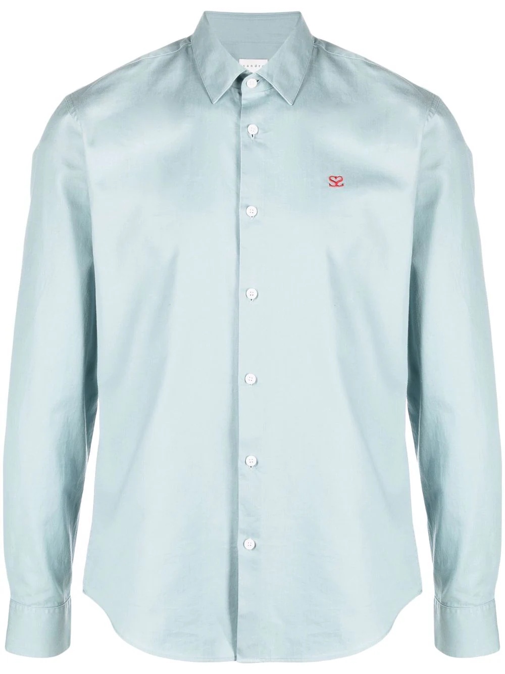 seamless chambray shirt - 1