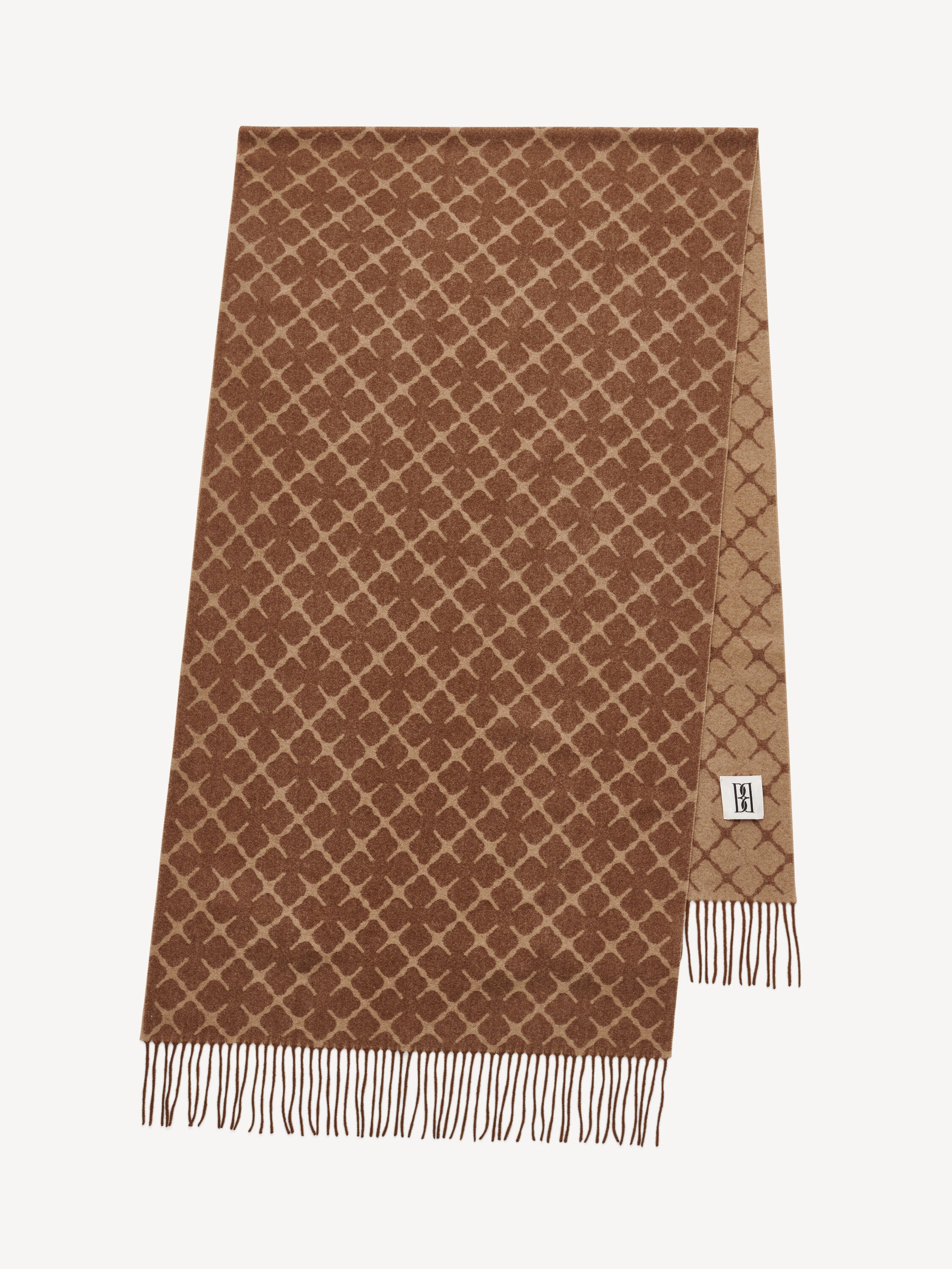 Ortega cashmere-blend scarf - 1