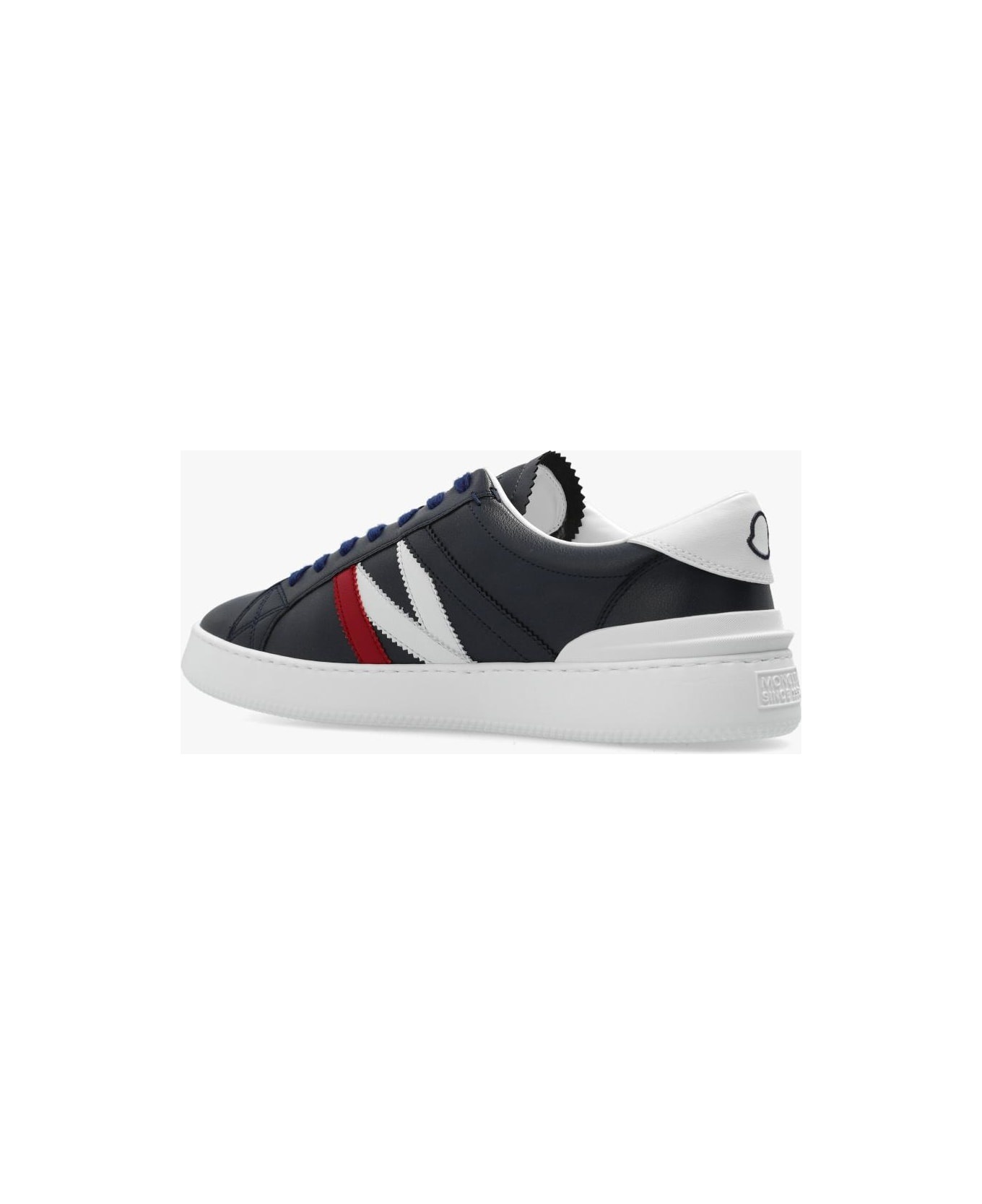 Navy Blue Monaco M Sneakers - 3