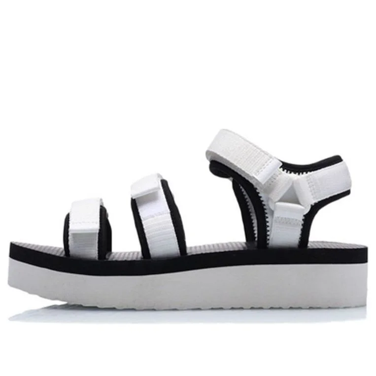 (WMNS) Li-Ning Sandal 'Creamwhite Black' AGUP008-1 - 1